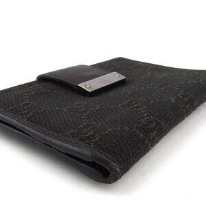 GUCCI Pass case black brown beige Women 92274 Authentic secondhand